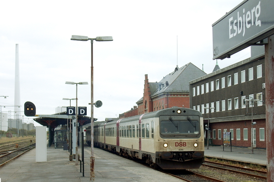 DSB MR 4089 in Esbjerg