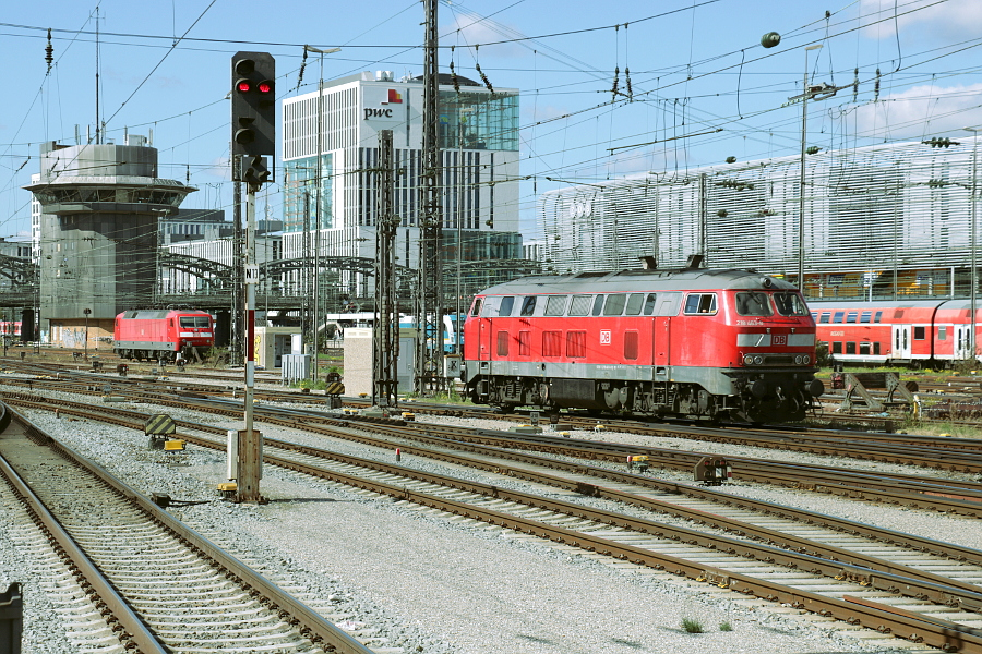 218 463 in München Hbf