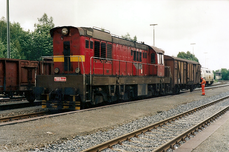 ČSD T 669 0064 in Selb-Plößberg